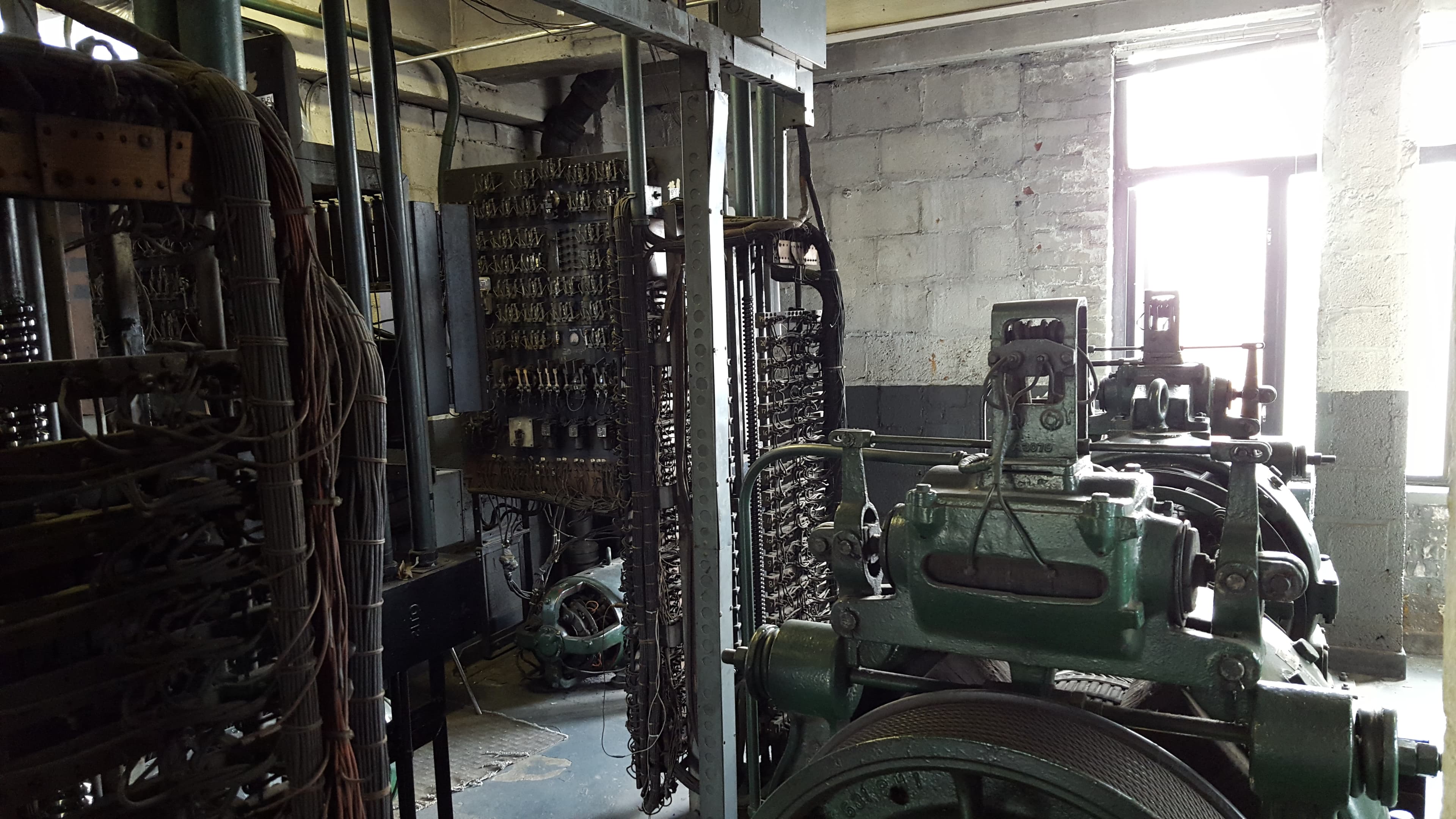 Mechanical room for an elevator system