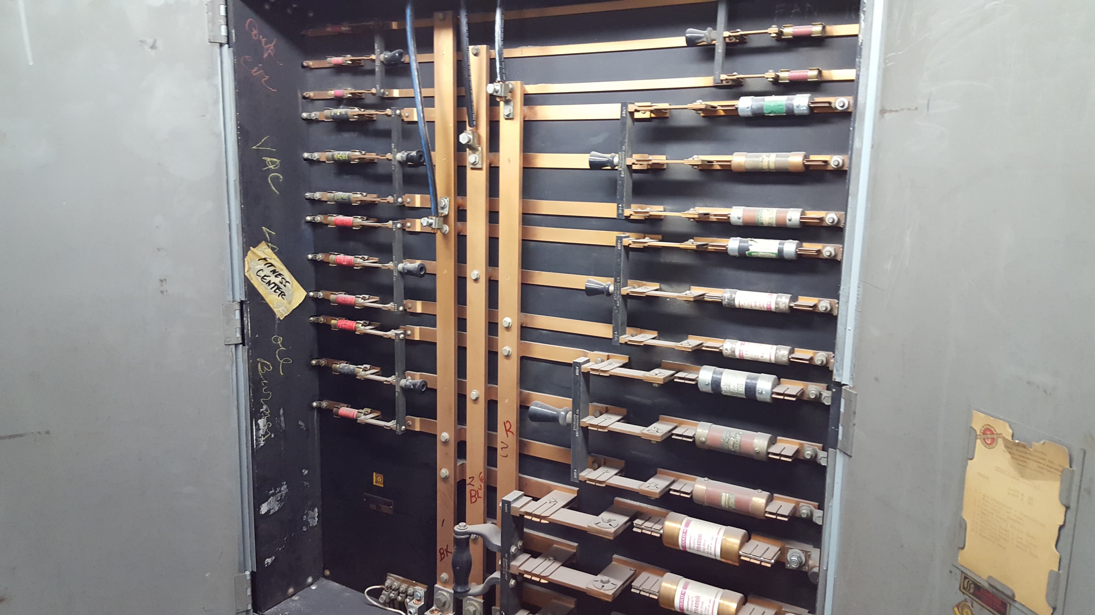 Fuse box for elevator system